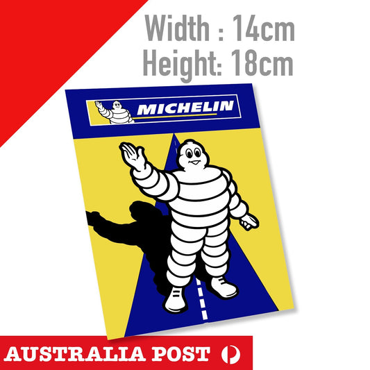 MICHELIN Man Tyre Vintage Old  Logo  Sticker
