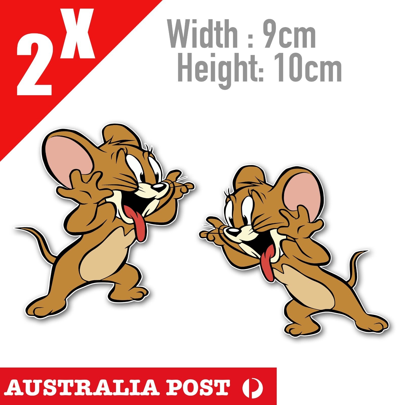 Tom and Jerry the mouse Cartoon Tongue Out, Funny Cartoon  Sticker