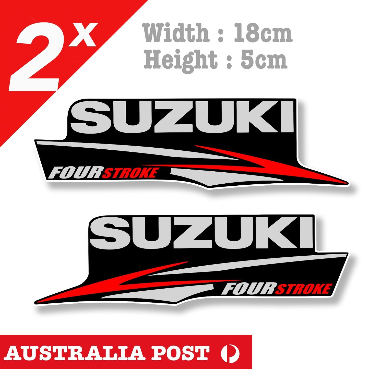 Suzuki DF225 225hp Four Stroke, Boat Engine Sticker