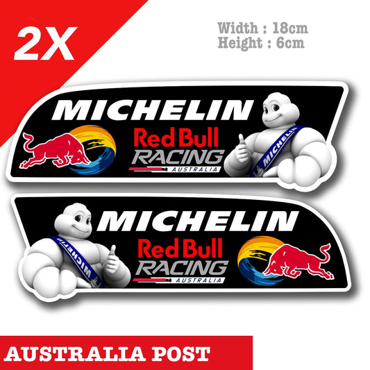 Red Bull Racing Australia MIECHLIN Man Logo Decal  Sticker