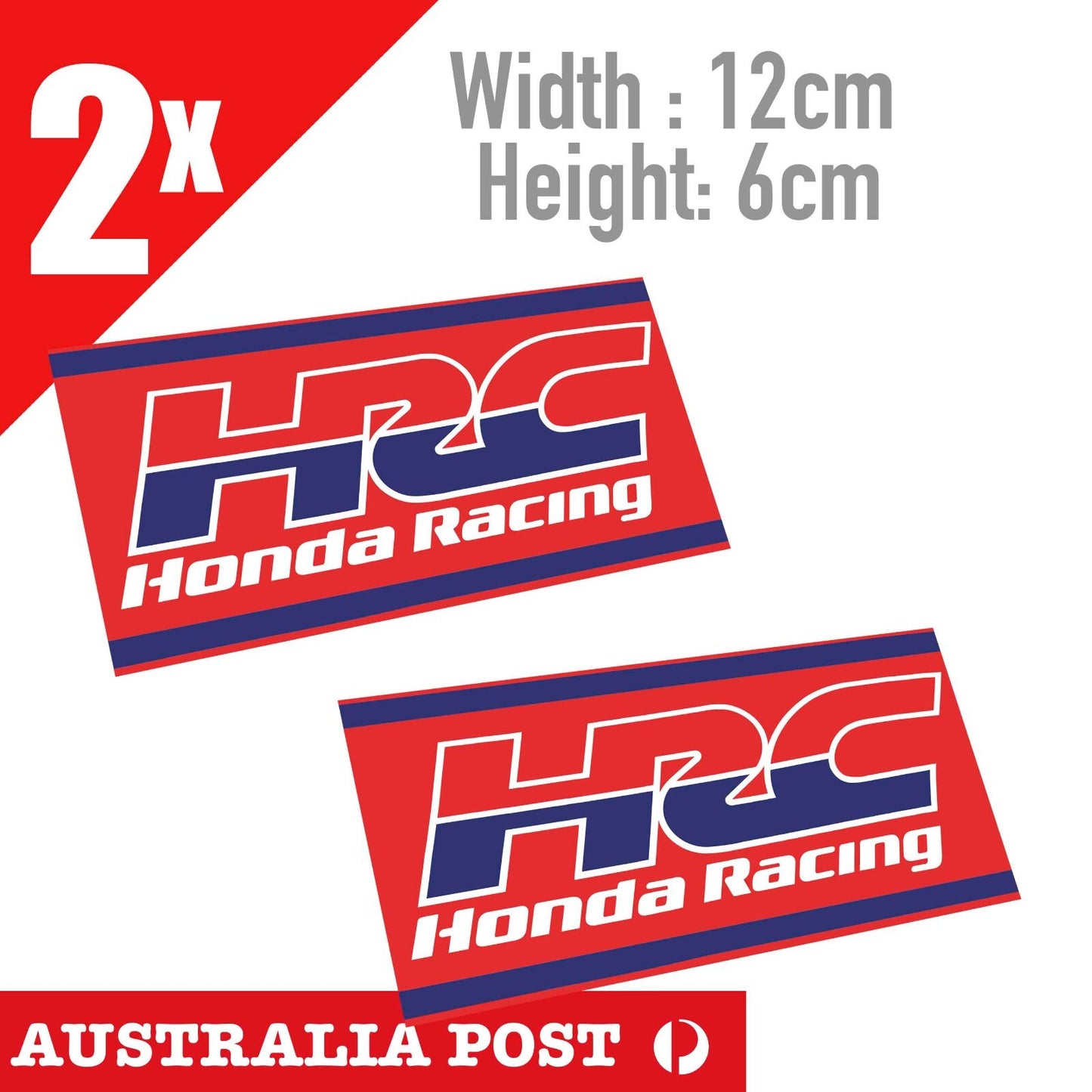 HONDA RACING HRC Banner Stickers
