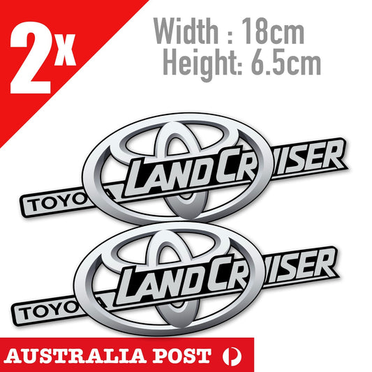 Toyota LAND CRUISER , Toyota  Logo, Hilux, 4WD, Off Road Decal Stickers