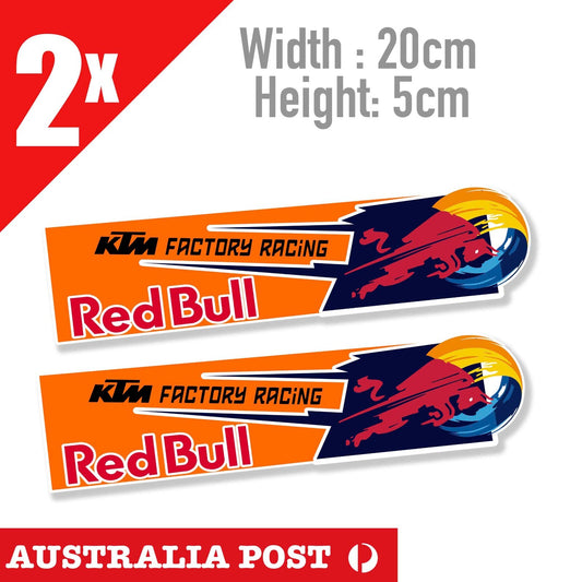 KTM Factory Racing Red Bull Racing  banner   Stickers