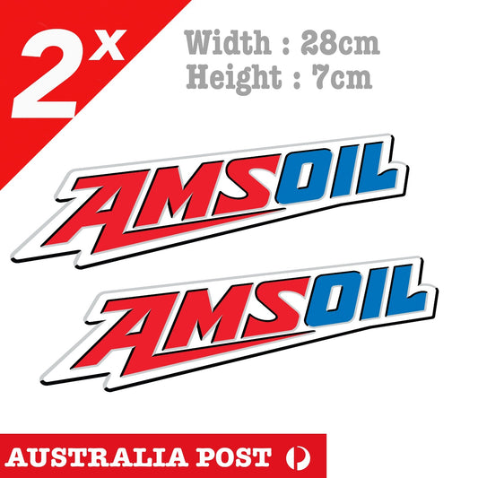 AMSOil American Synthetic Lubricant Logo Stickers