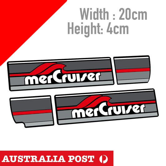 Mercury merCruiser Fishing Boat Sticker