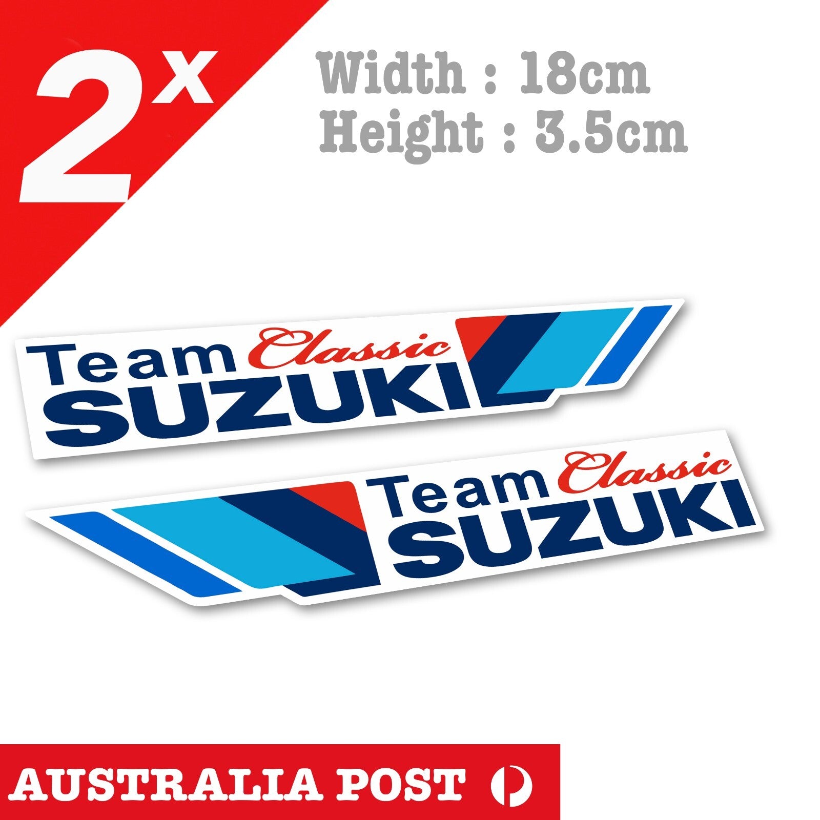 Suzuki Classic Team Banner Stickers