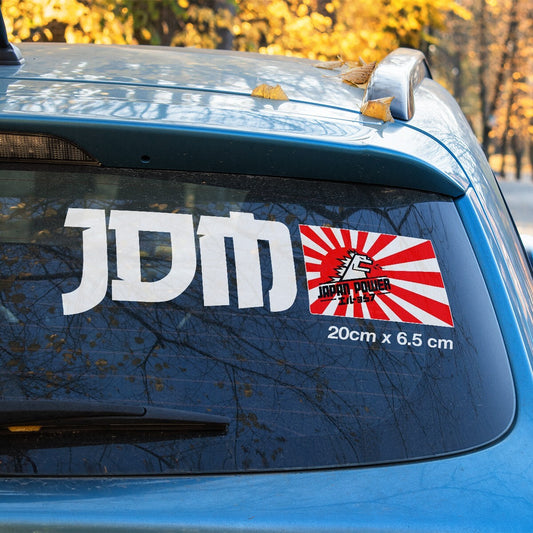JDM Godzilla Rising Sun Flag POWER OSAKA JAPAN Car Laptop , Car  Decal Sticker