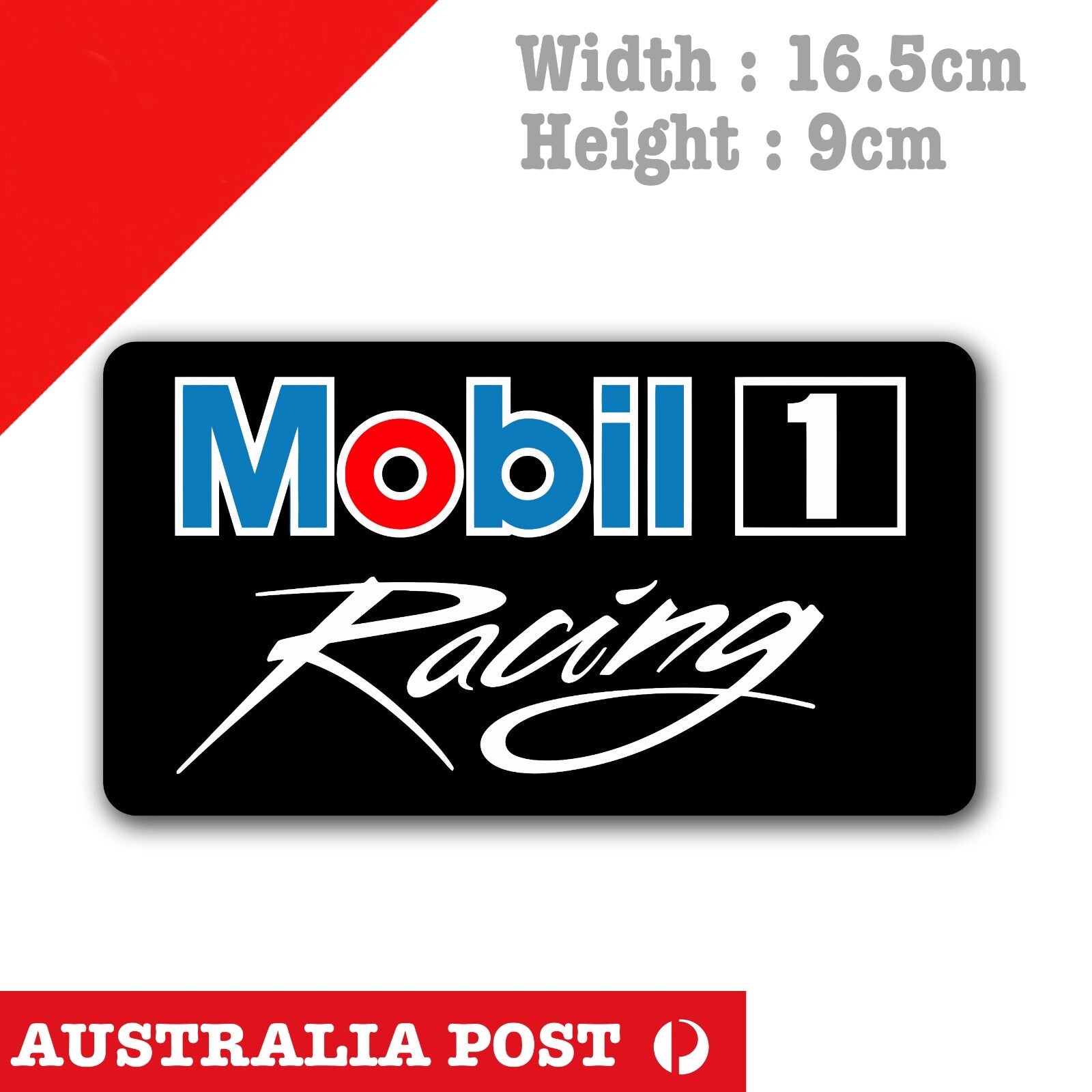 Mobile 1 Racing Logo Sticker – Astro Stickers