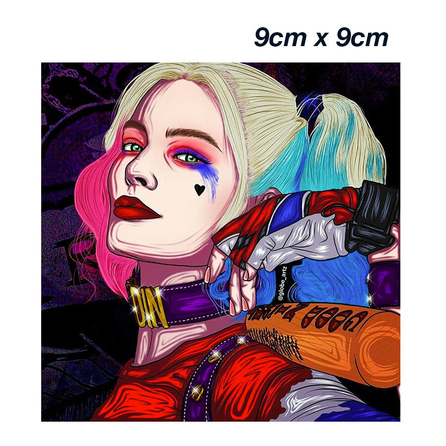 Harley Quinn Baseball Bat Poster Suicide Squad  Laptop , Car  Decal Sticker 