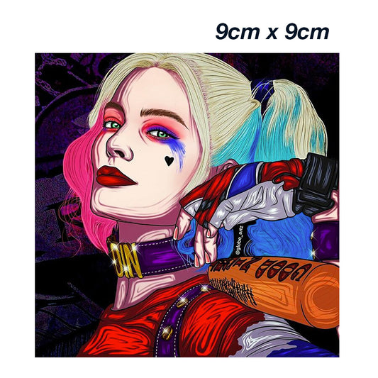 Harley Quinn Baseball Bat Poster Suicide Squad  Laptop , Car  Decal Sticker 