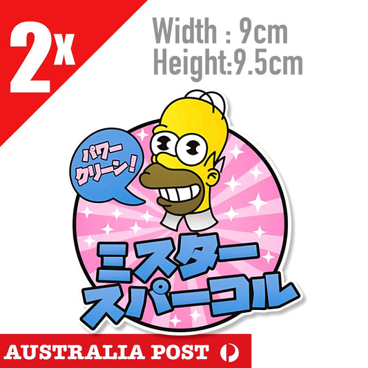 MR SPARKLE Sticker JDM anime japan car window vinyl Sticker