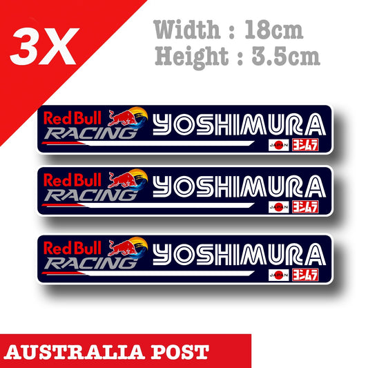 Red Bull Racing YOSHIMURA Motorcycle Motogp Japan Flag JDM  Sticker