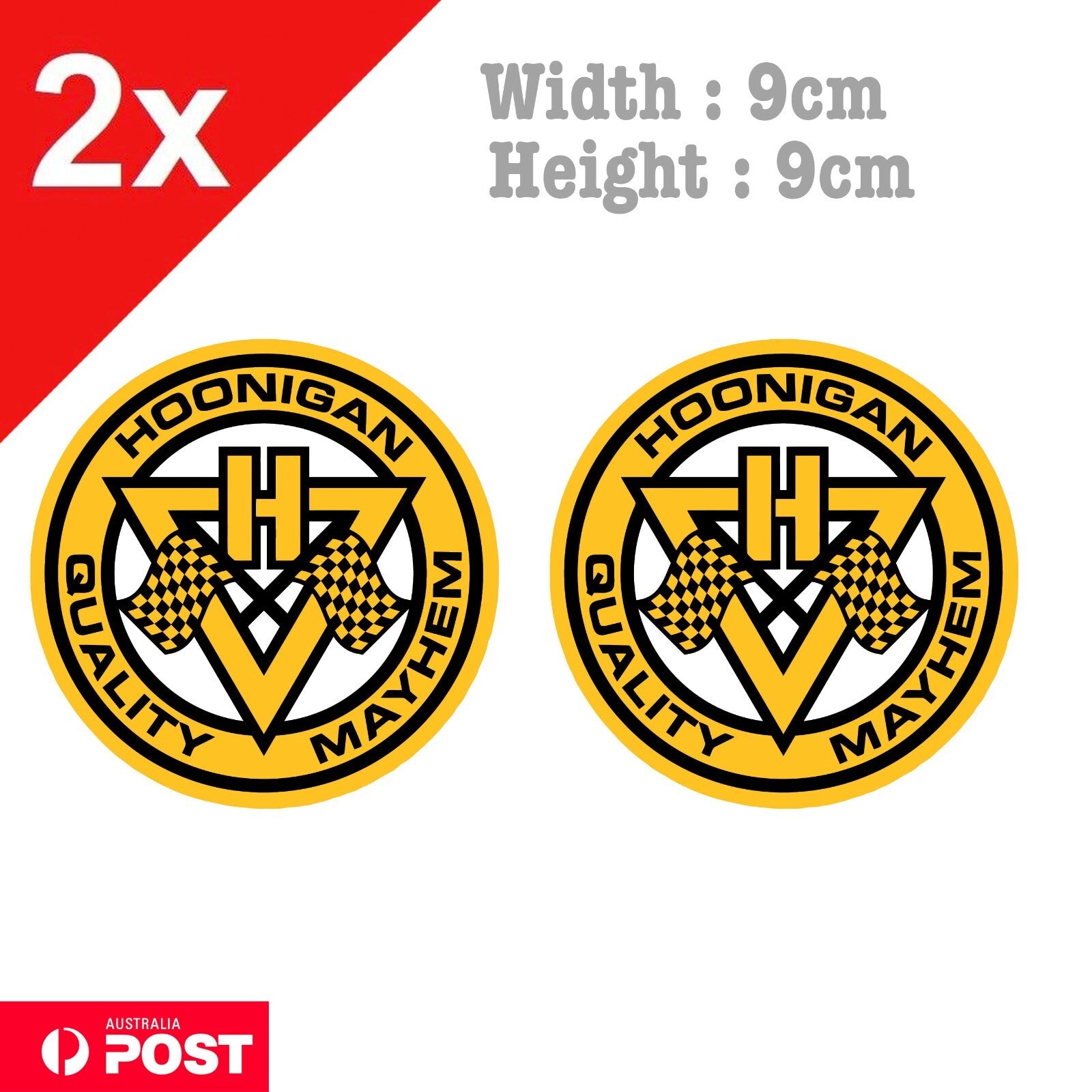 Ken Block 43 HOONIGAN PADDOCK Logo  Decal Sticker