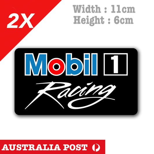 Mobile 1 Racing Logo Stickers