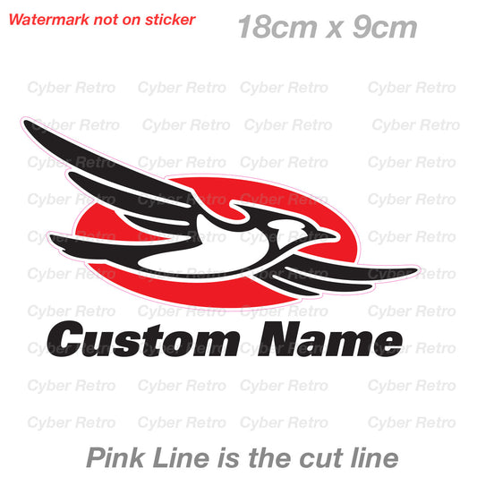 Jayco  Red Logo Custom Name Decal Sticker Trailer High Quality Camper  Sticker 