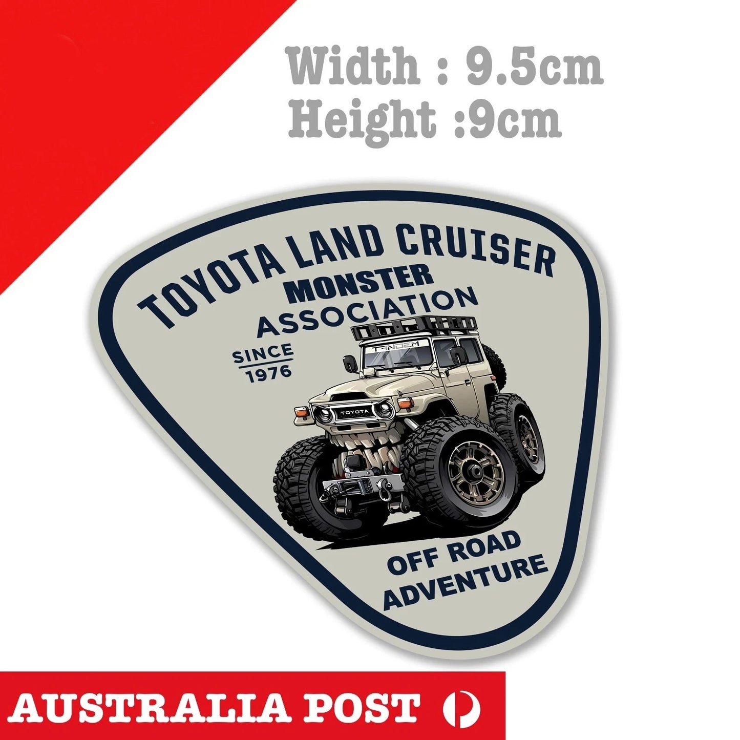 TOYOTA LANDCRUISER SERIES 4WD DIRECT INJECTION TURBO DECAL