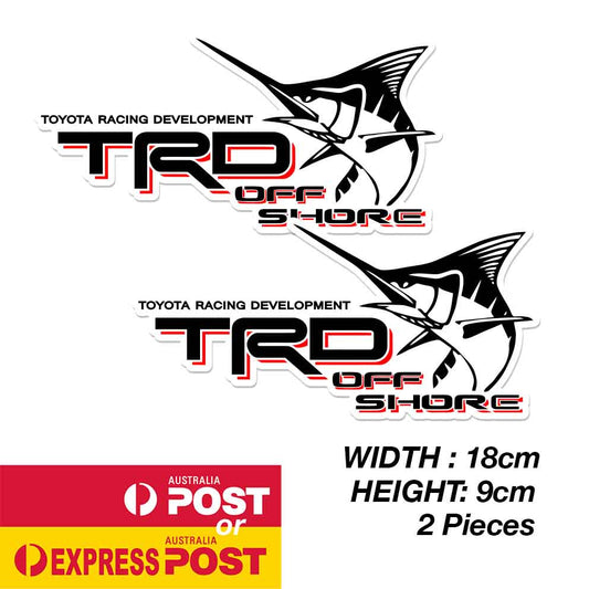 TOYOTA TRD OFF SHORE Great Northern Logo Sticker