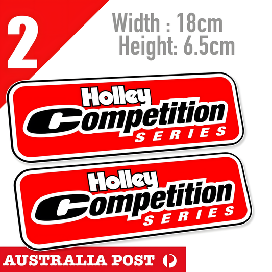 Share Holley Competition Series banner Stickers